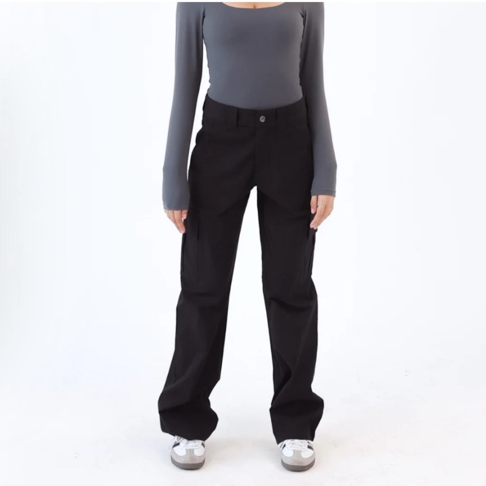 Klassy Network Black Cargo Pants NWT